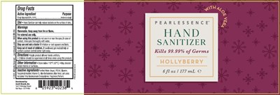 01b Lbl_pearlessence Hand Sanitizer Gel_hollyberry_6oz (01b Lbl Pearlessence Hand Sanitizer Gel Hollyberry 6oz)
